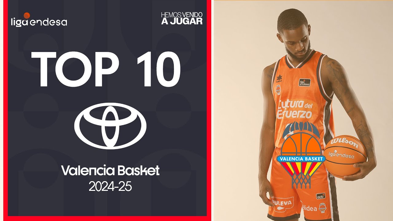 Top10 Toyota: Las Mejores Jugadas de Valencia Basket | Liga Endesa 2024-25
