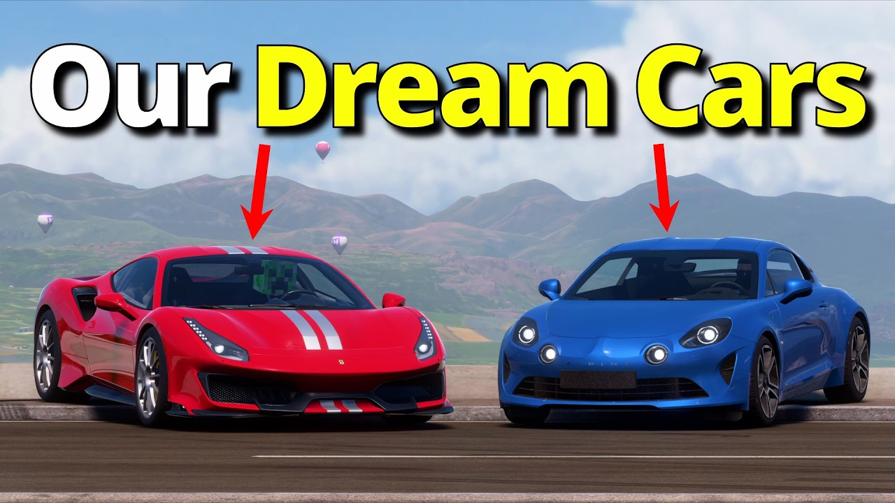 We Raced Our DREAM CARS In Forza!