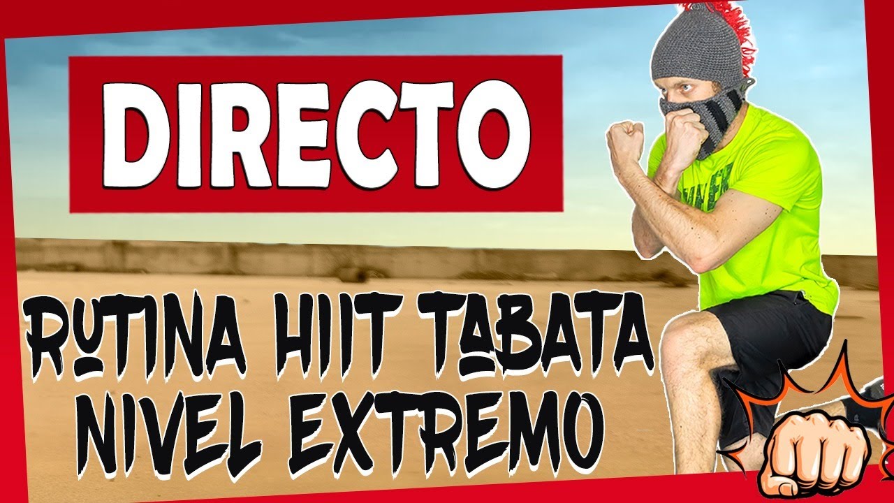 🔥 Rutina HIIT TABATA para CUERPO COMPLETO *EXTREMO* [ANRHIIT]