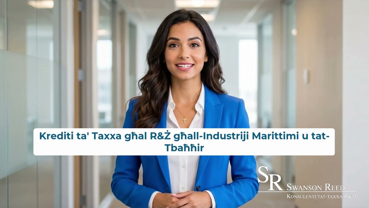 Krediti ta' Taxxa għal R&Ż għall-Industriji Marittimi u tat-Tbaħħir
