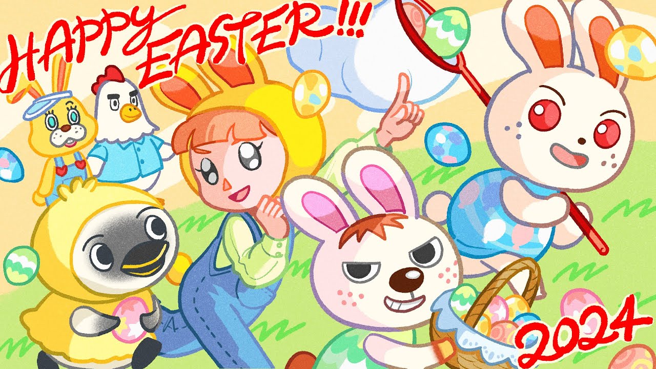 【あつ森配信】ちょっと遅れてイースターイベントで遊ぶ🐰🪺めざせレシピコンプ！