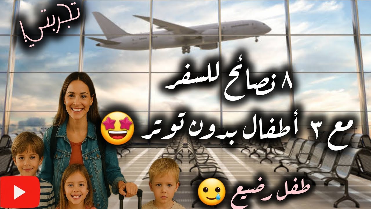 عطلة المدارس جات وحتسافرو مع أولادكم أجازة الفيديو دا ليكم🤩🥰 8 نصائح من تجربتي لسفرة ممتعة ومريحة❤️🤗