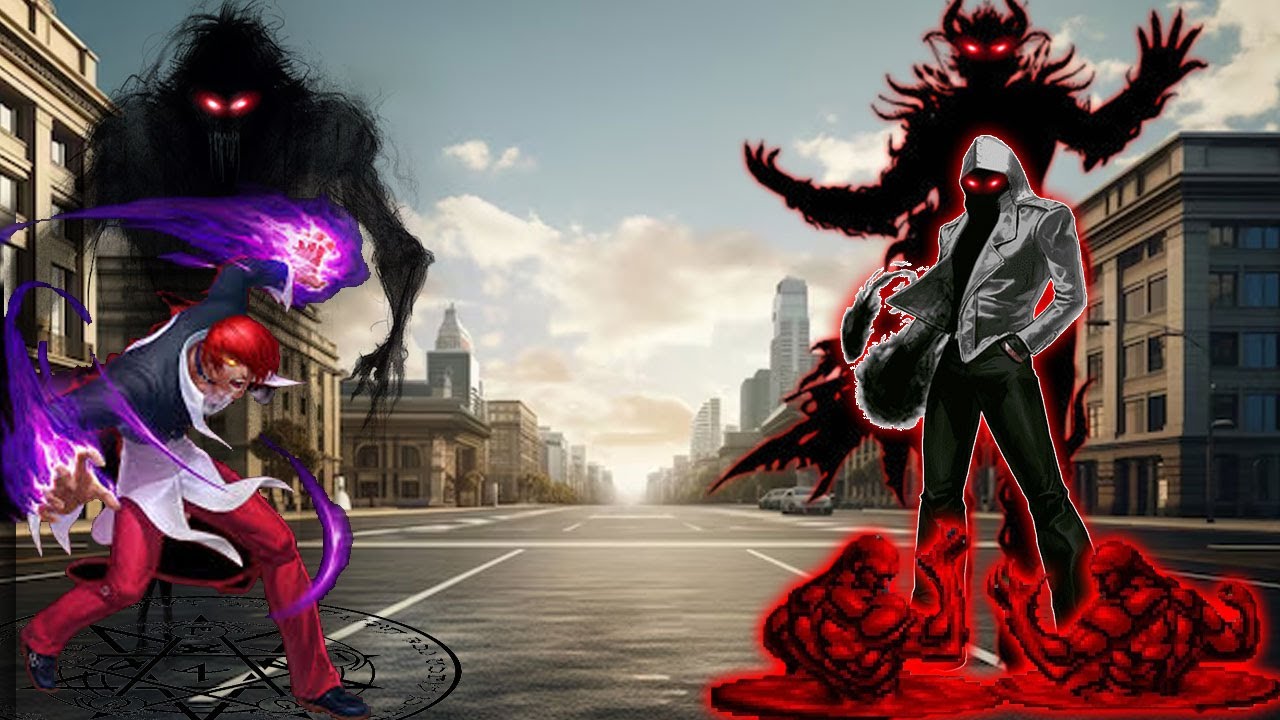 [Mugen KOF] Dark Iori Yagami vs Dark Kyo kusanagi Team