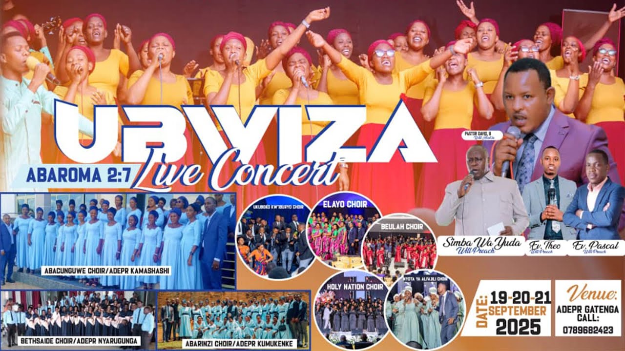 UBWIZA LIVE CONCERT DAY 1 LE19/09/2025 ADEPR GATENGA
