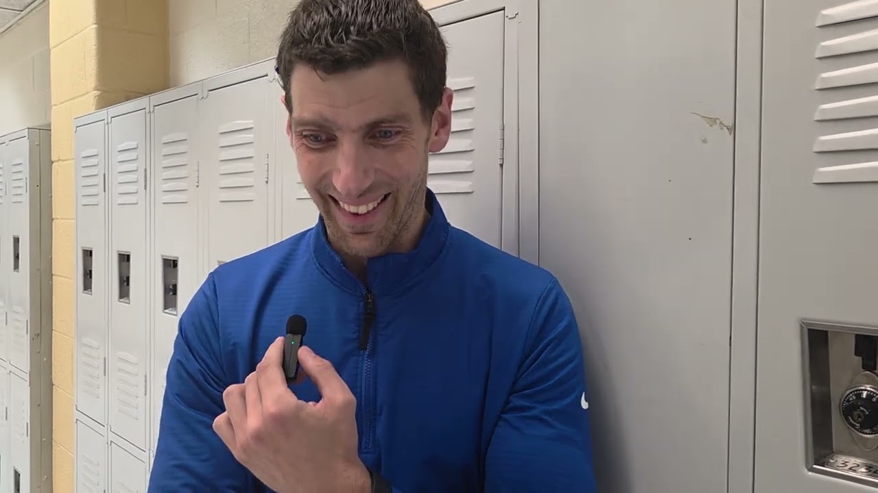 Norfolk Collegiate's David Cochrane after 55-51 win at Granby - Tues. Dec 2, 2025