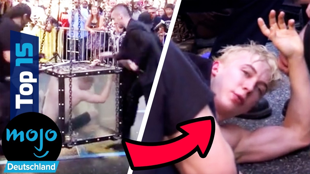 Top 15 Zauberer Fails LIVE im Fernsehen