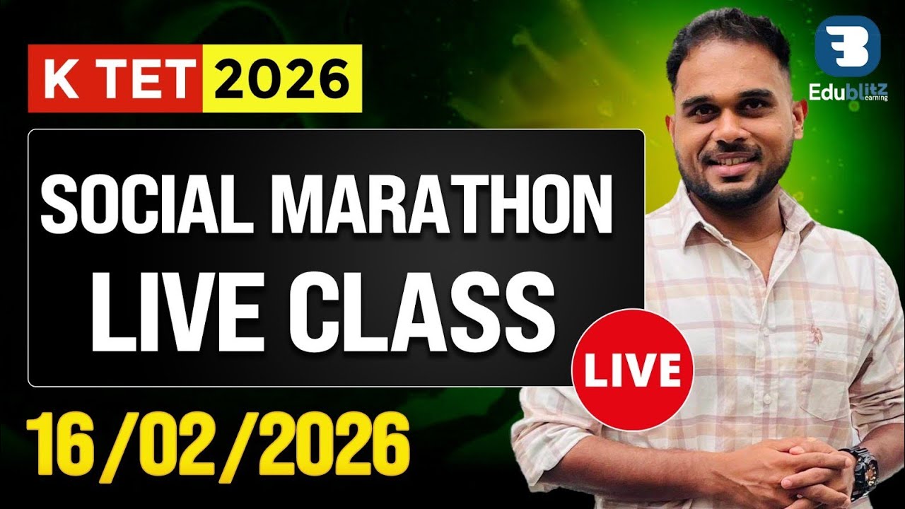 KTET SOCIAL SCIENCE PYQ|KTET CAT 2&3 SOCIAL|KTET MARATHON LIVE 16-02-2026
