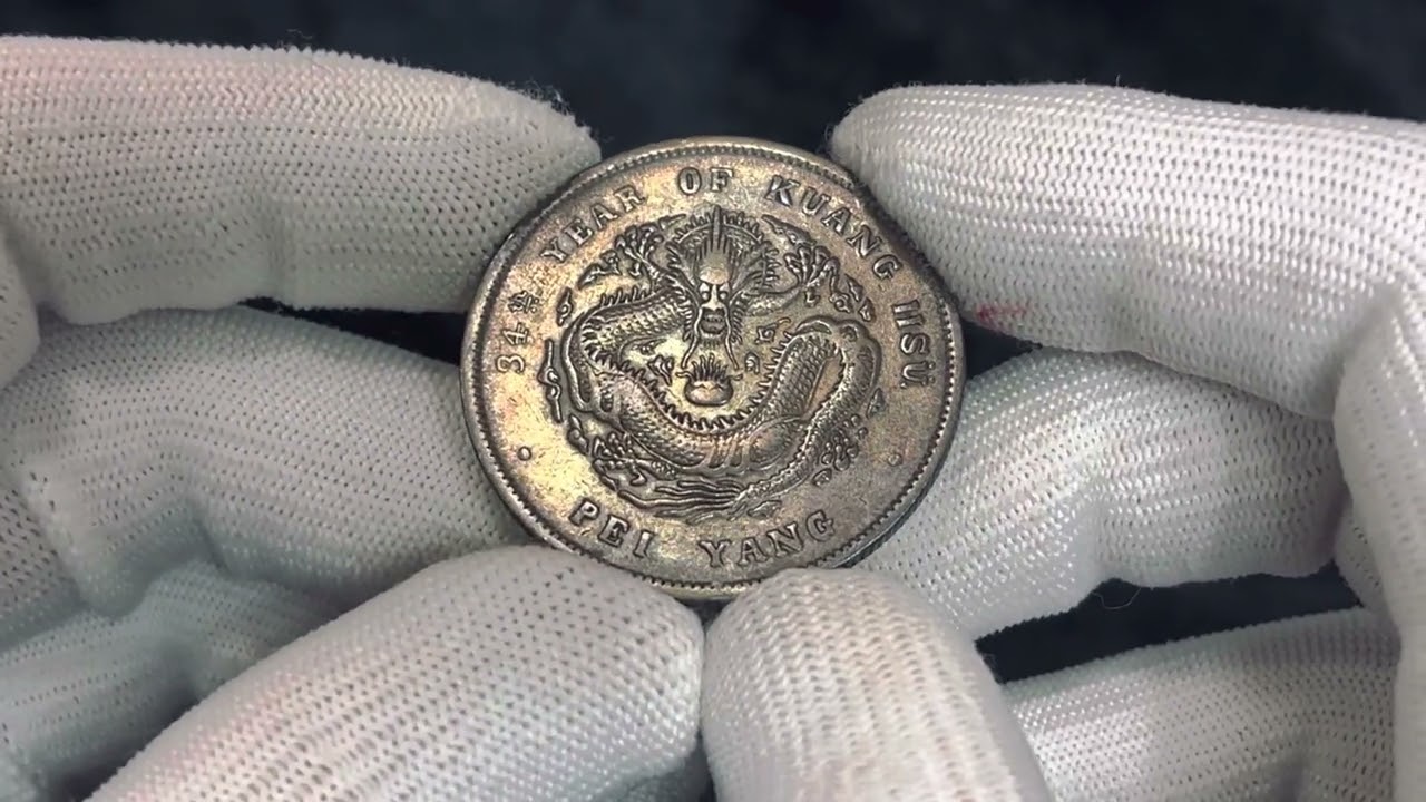 Lot 3114  China Chihli 1 Dollar 1908 (34) With Chopmarks