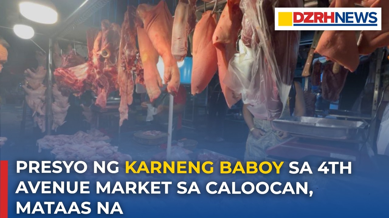 Presyo ng karneng baboy sa 4th Avenue Market sa Caloocan, mataas na