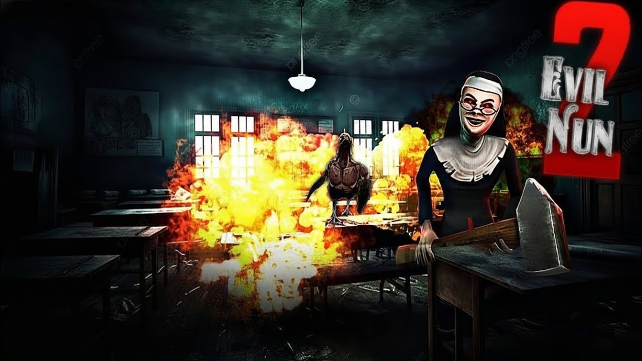 FINALLY I ESCAPE EVIL NUN SCHOOL | EVIL NUN 2 HORROR GAMEPLAY