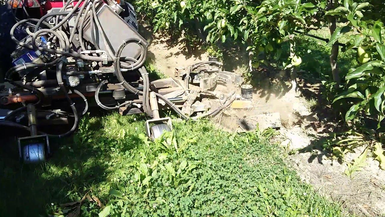 Mechanische Unkrautbekämpfung im Obstbau