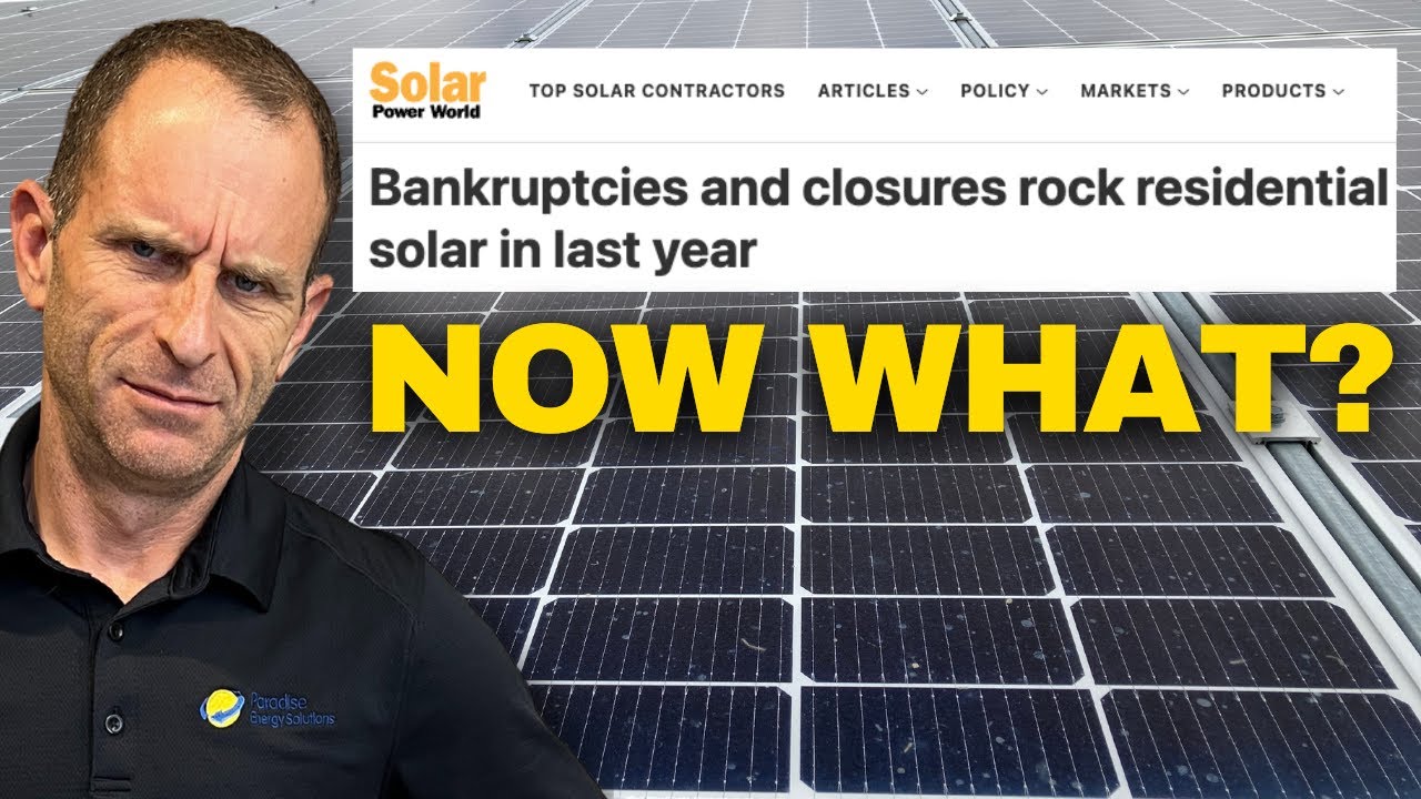Your Solar Company Went Bankrupt. Do This Next.