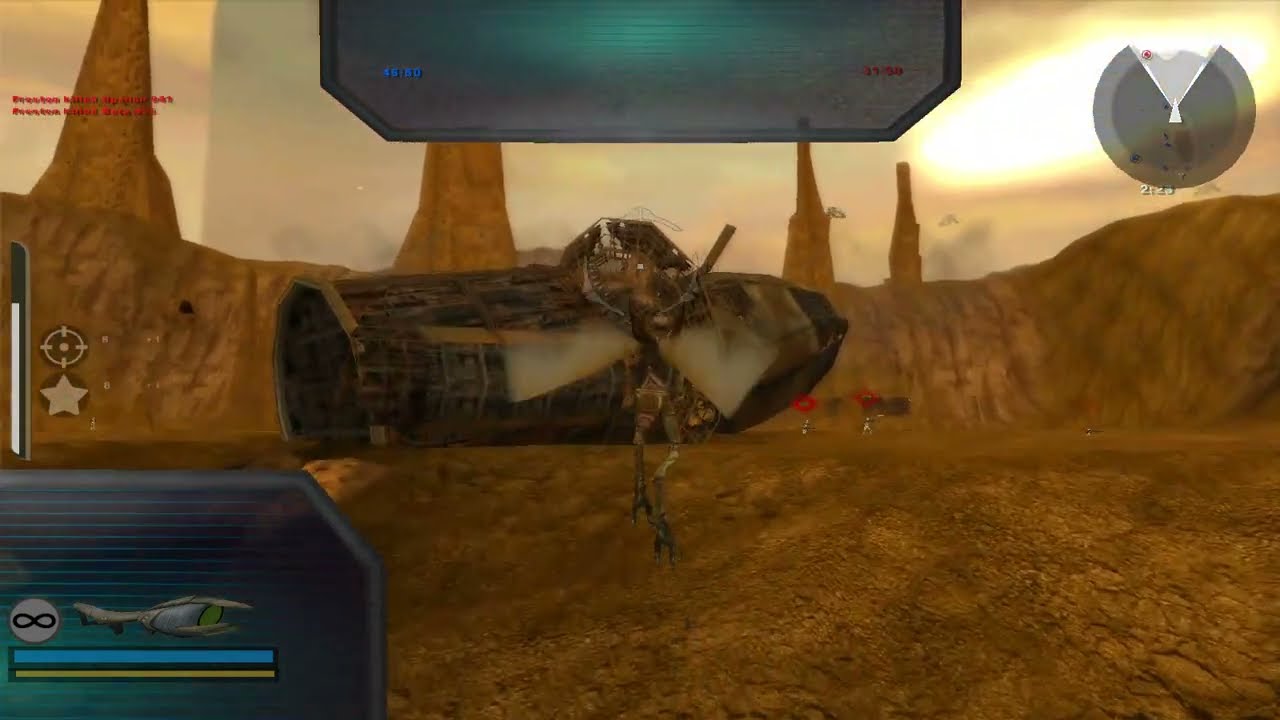 Star Wars Battlefront II 2005 Geonosis Dust Plains HUNT Geonosians
