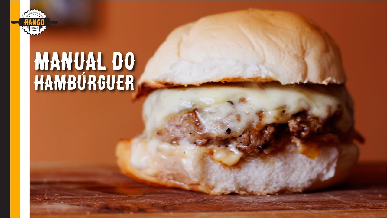 Como fazer Hambúrguer caseiro - Manual do Hamburguer artesanal