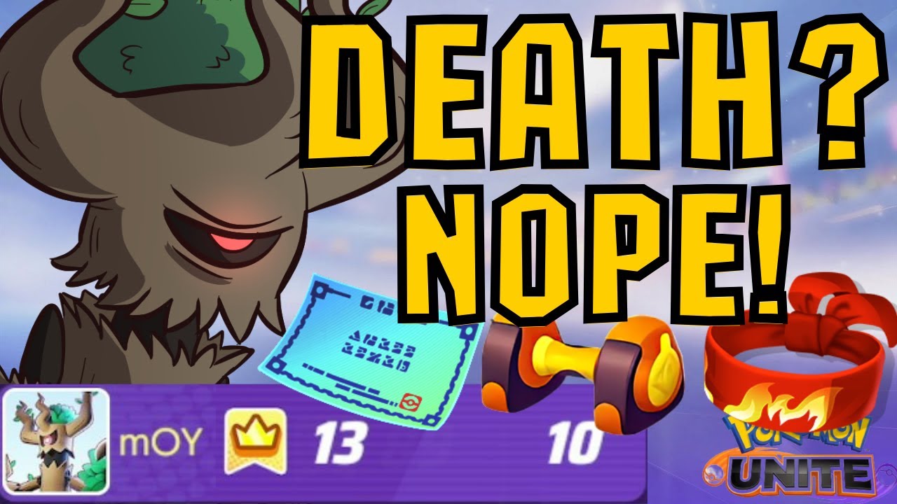 Undying Trevenant is CURSING without words | Pokemon Unite Trevenant Master rank gameplay
