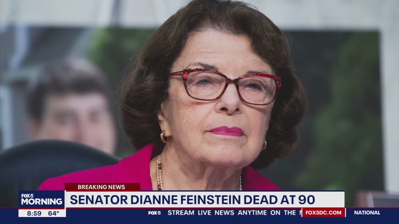 Senator Dianne Feinstein dead at 90