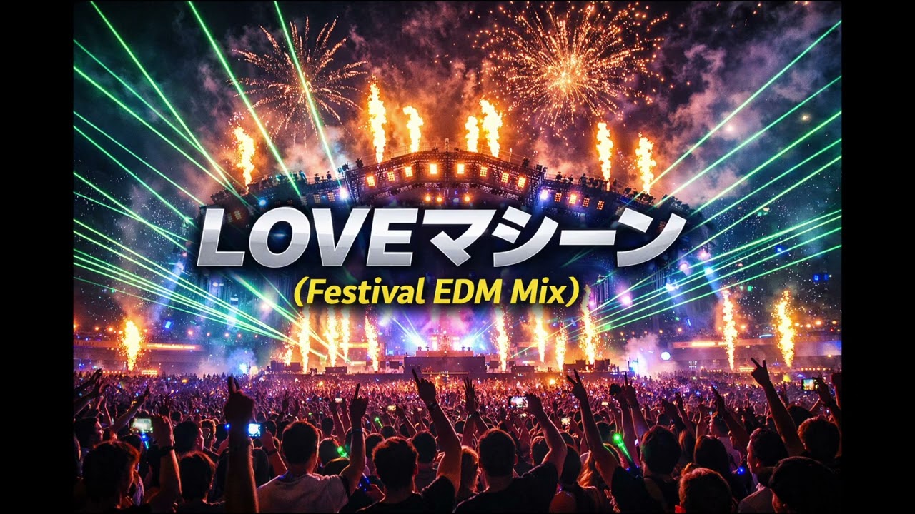 LOVEマシーン（Festival EDM Mix）｜モーニング娘。名曲をフェス仕様にリアレンジ