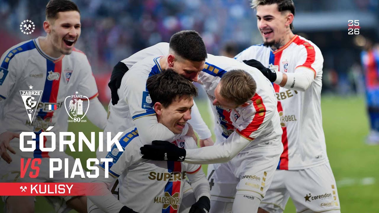 ZAWSZE TRZY KOLORY! Kulisy meczu: Górnik Zabrze - Piast Gliwice (31.01.2026)