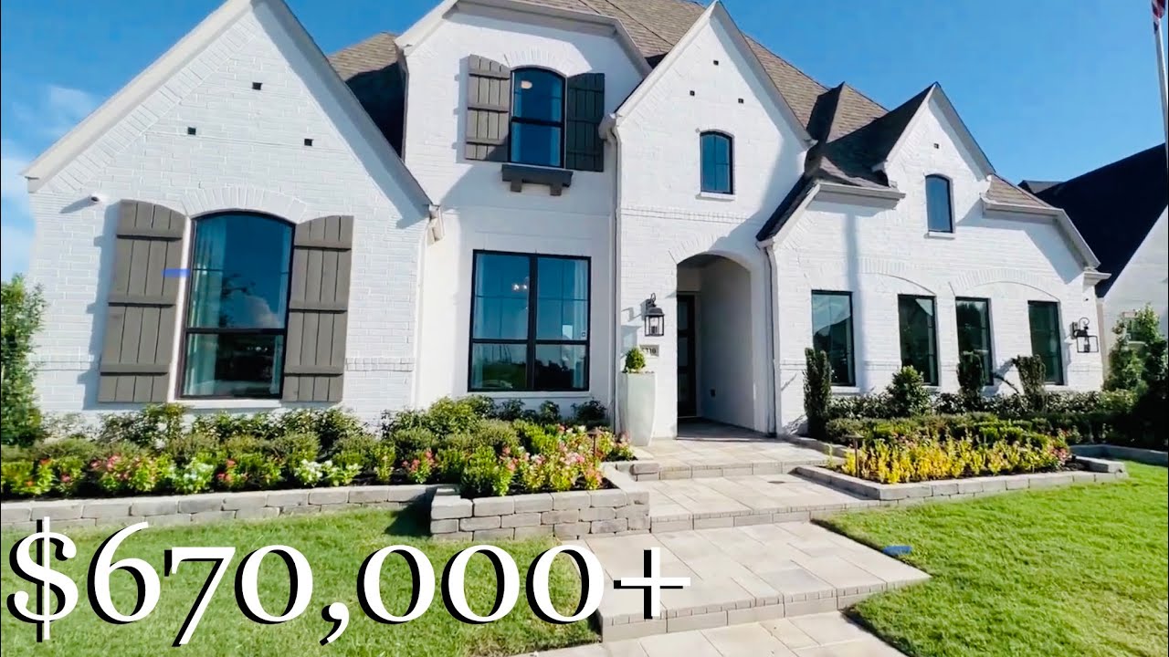 Highland Homes | 222 Floor Plan Model Home Tour | 3610 SF |  Meridiana | Manvel, TX | From $670k