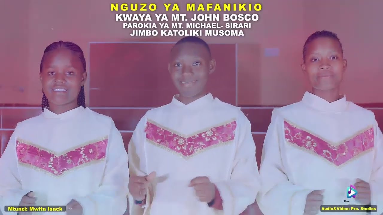 NGUZO YA MAFANIKIO - Mt. John Bosco Sirari. (Official Music Video) Pro Studios