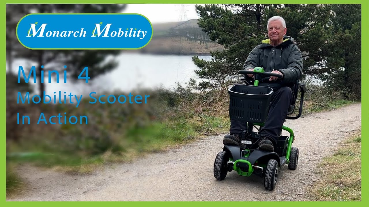 Mini 4 mobility scooter - demonstration