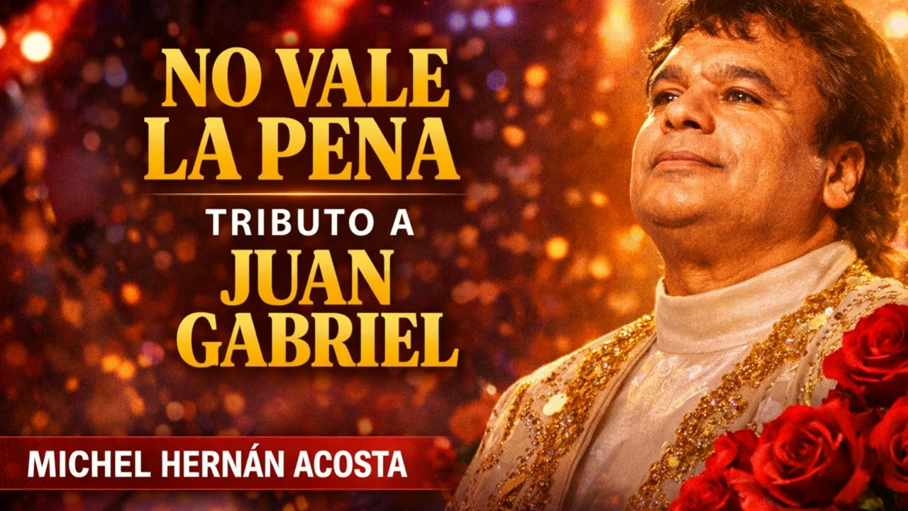 JUAN GABRIEL - NO VALE LA PENA COVER POR MICHEL HERNÁN ACOSTA 