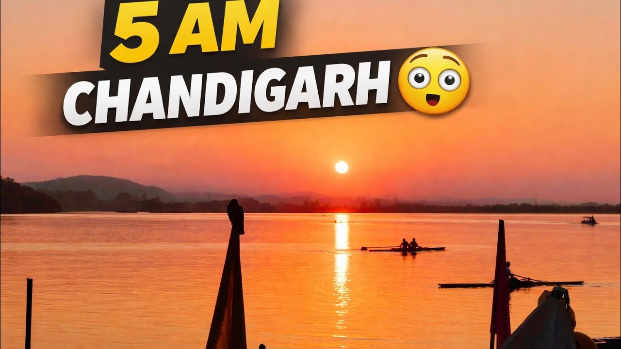 Sukhna Lake Morning Vlog 🌅 | Peaceful Sunrise in Chandigarh