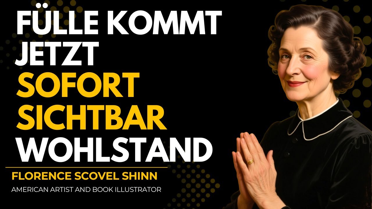 Diese Florence Scovel Shinn Methode manifestiert Geld in 24 Stunden sofort heute