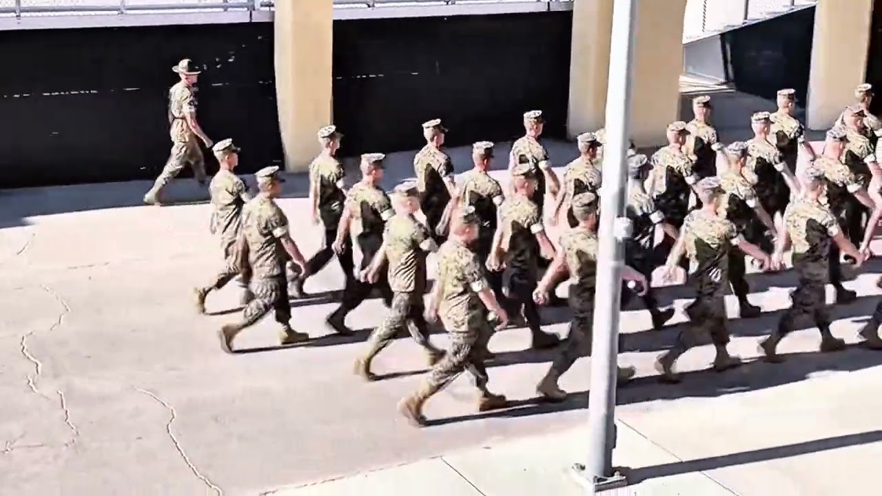 Marine Corps Marching Cadence - Left Right Left | Motivational Drill Instructor #cadence #usmc