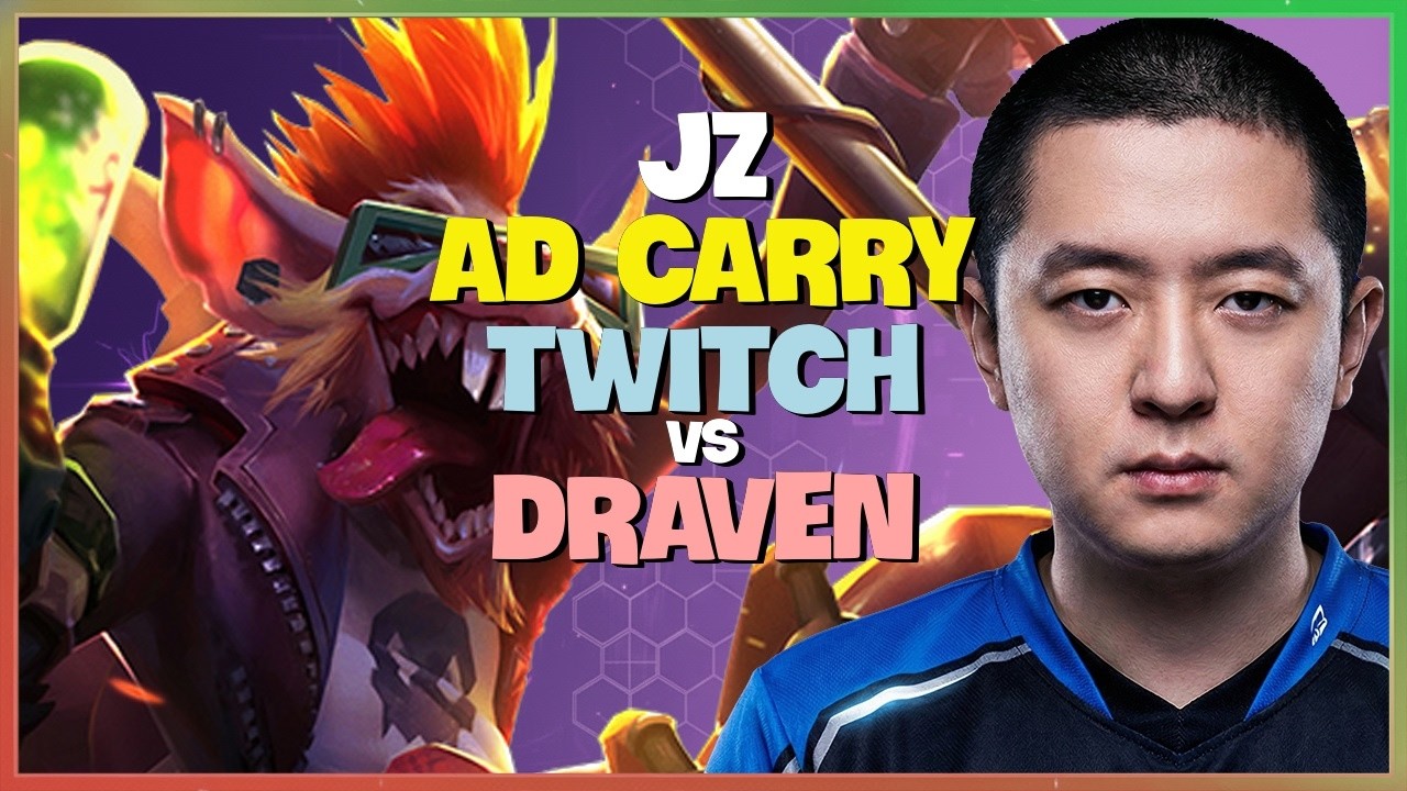 Challenger Twitch : This Dude is WRECKING Draven with INSANE Kiting in Super Server