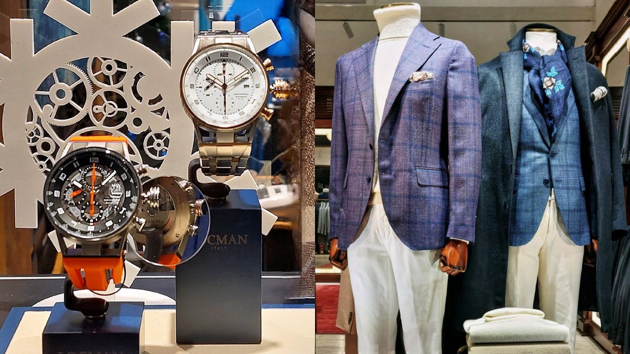Italian Menswear & Italian Watches.