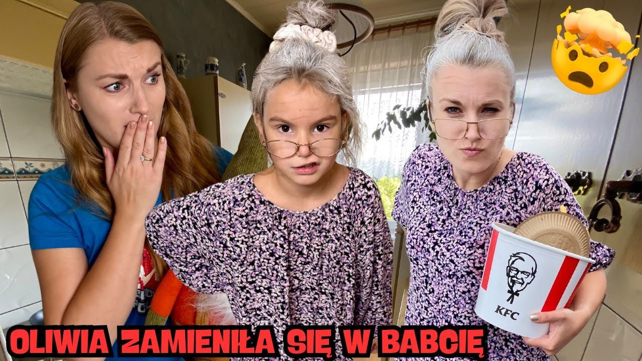 24h Oliwia jest Babcią Helenitą😱 Parodia💖