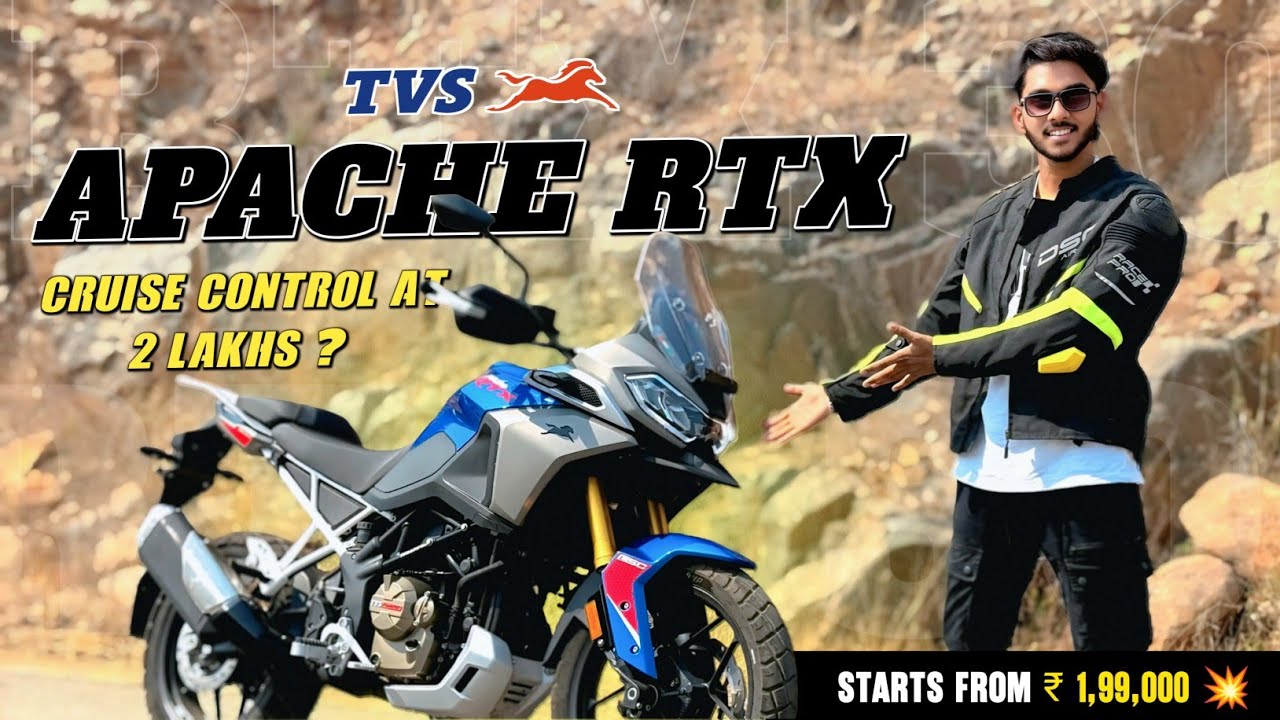 TVS Apache RTX 300 🔥 Finally Here | Power, Mileage & Features | Detailed Review in Telugu