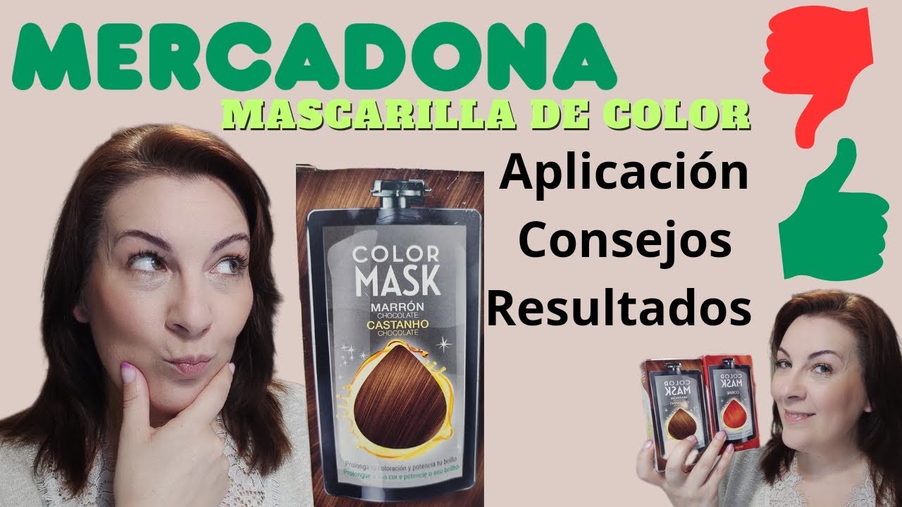 MASCARILLA DE COLOR PARA EL CABELLO DE #mercadona