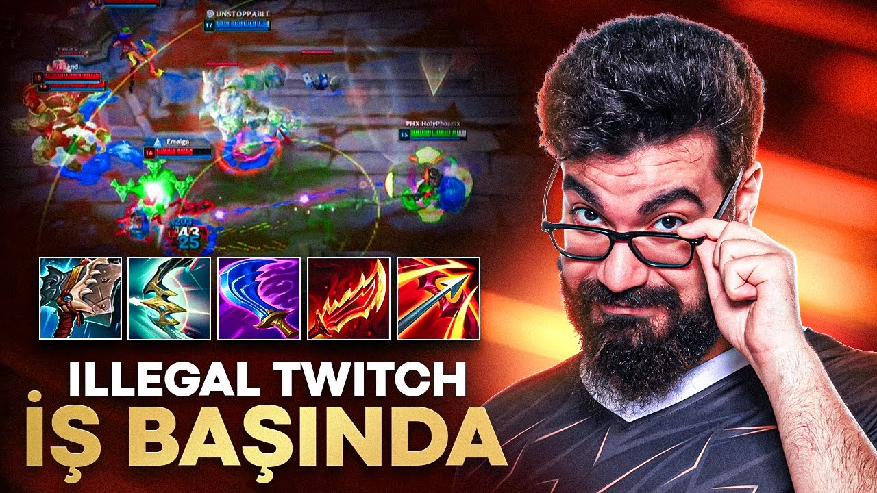İLLEGAL AMA NÜKLEER HASAR ATAN MİSTİK TWITCH (flex) | HolyPhoenix