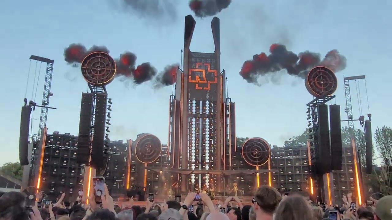 Rammstein live: Sonne @ RDS Arena, Dublin, 2024