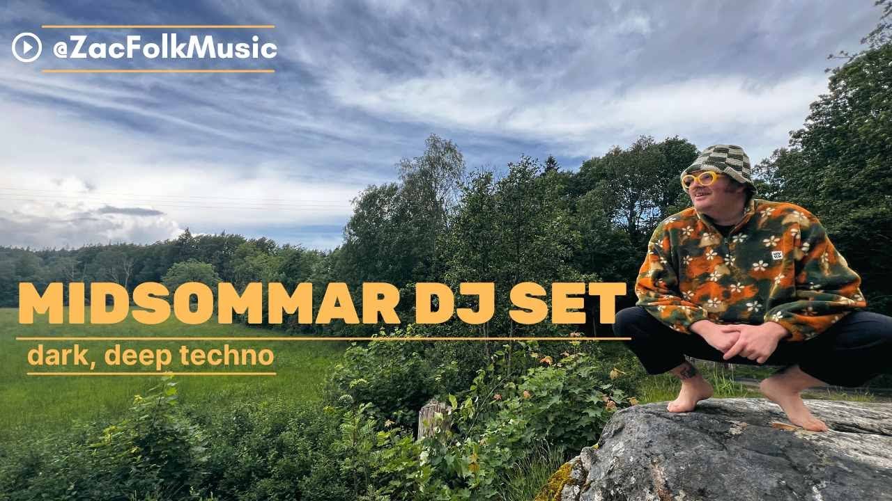 Dark Ambient Techno Midsommar DJ Set in the Swedish Countryside