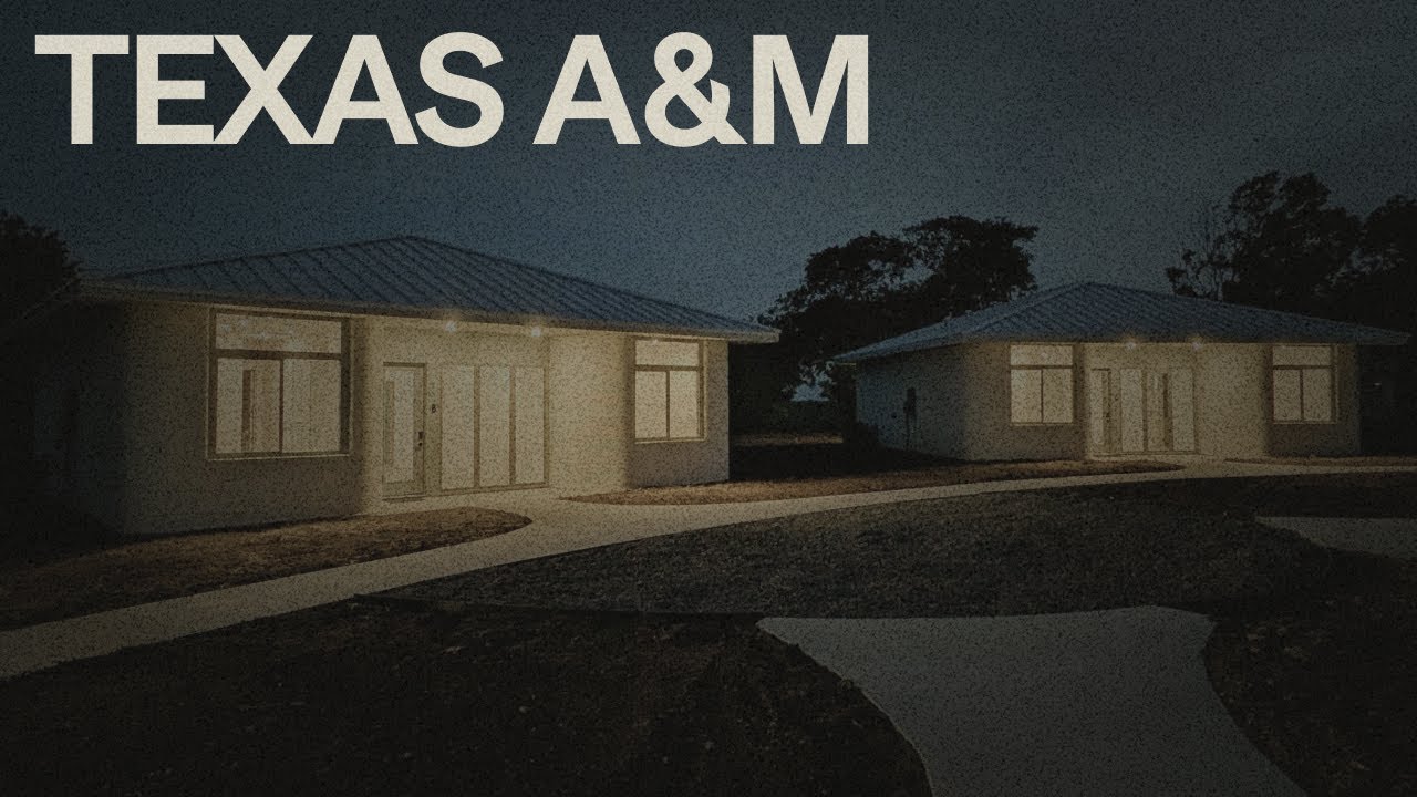 3D-printed Homes for Students of Texas A&M AgriLife Research