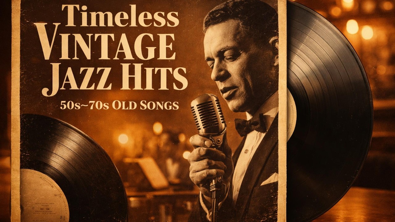 🎙️ Timeless Vintage Jazz Hits – Golden Classics from the 50s–70s 📀✨