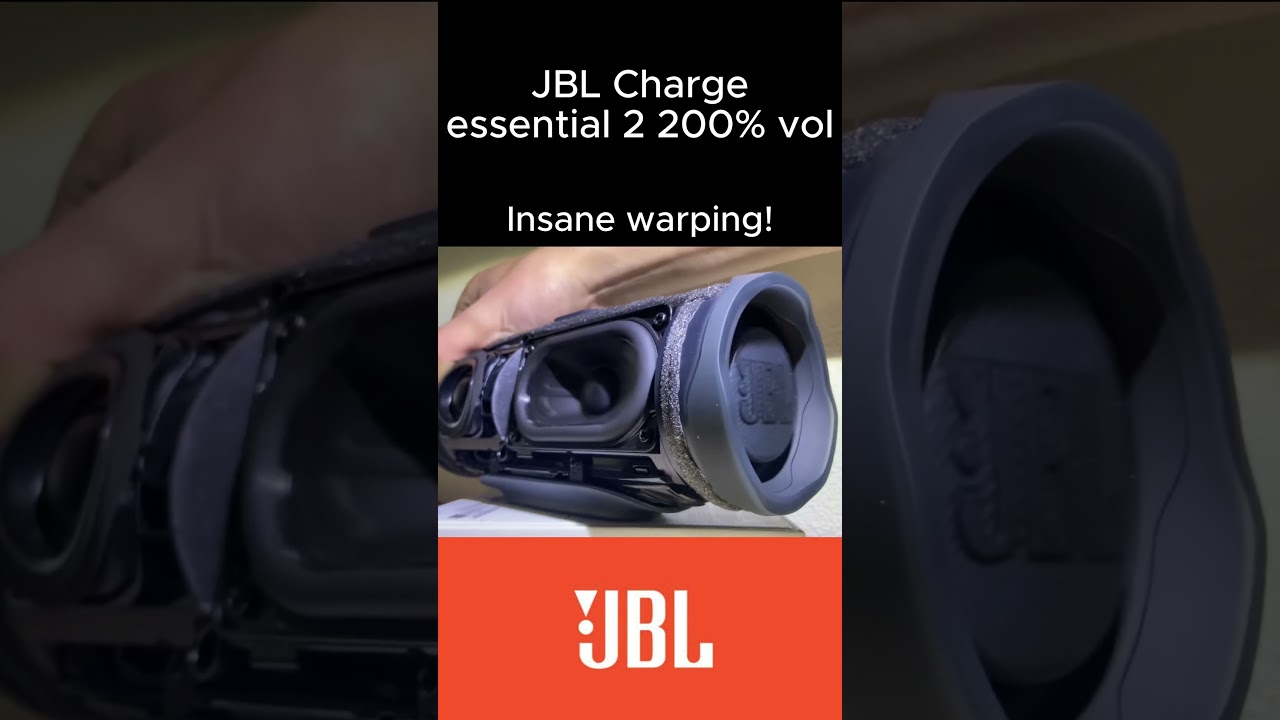 JBL Charge essential 2 insane warping #shorts