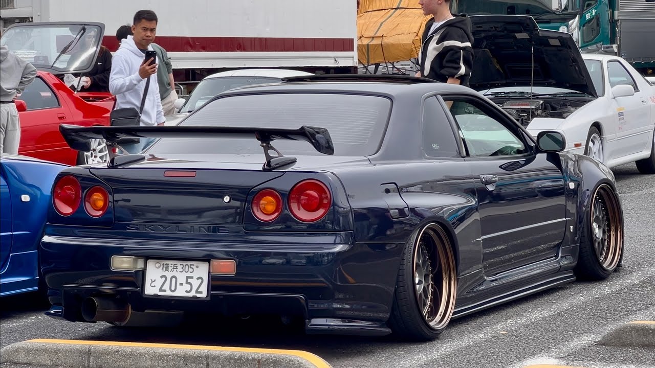 Daikoku PA Cars and Coffee, Japan. April 6th, 2025.