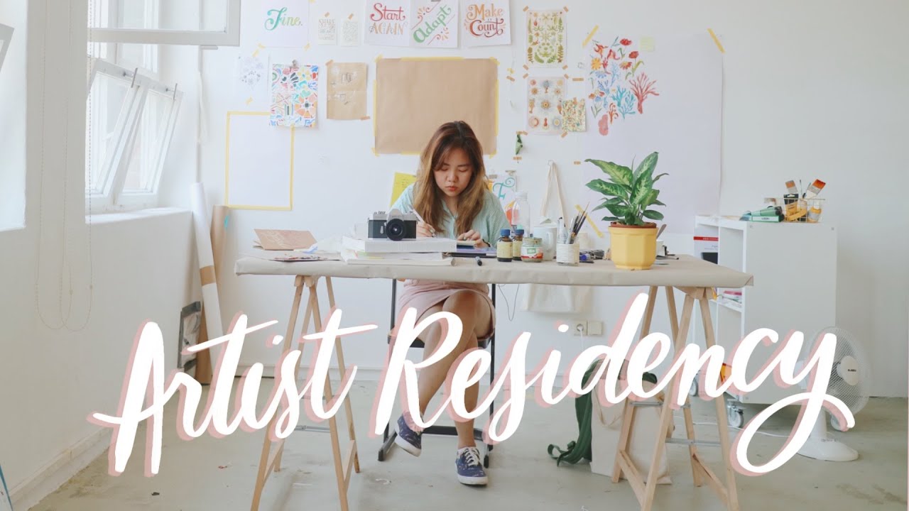 Day in the Life: Artist Residency 🎨 | Abbey Sy
