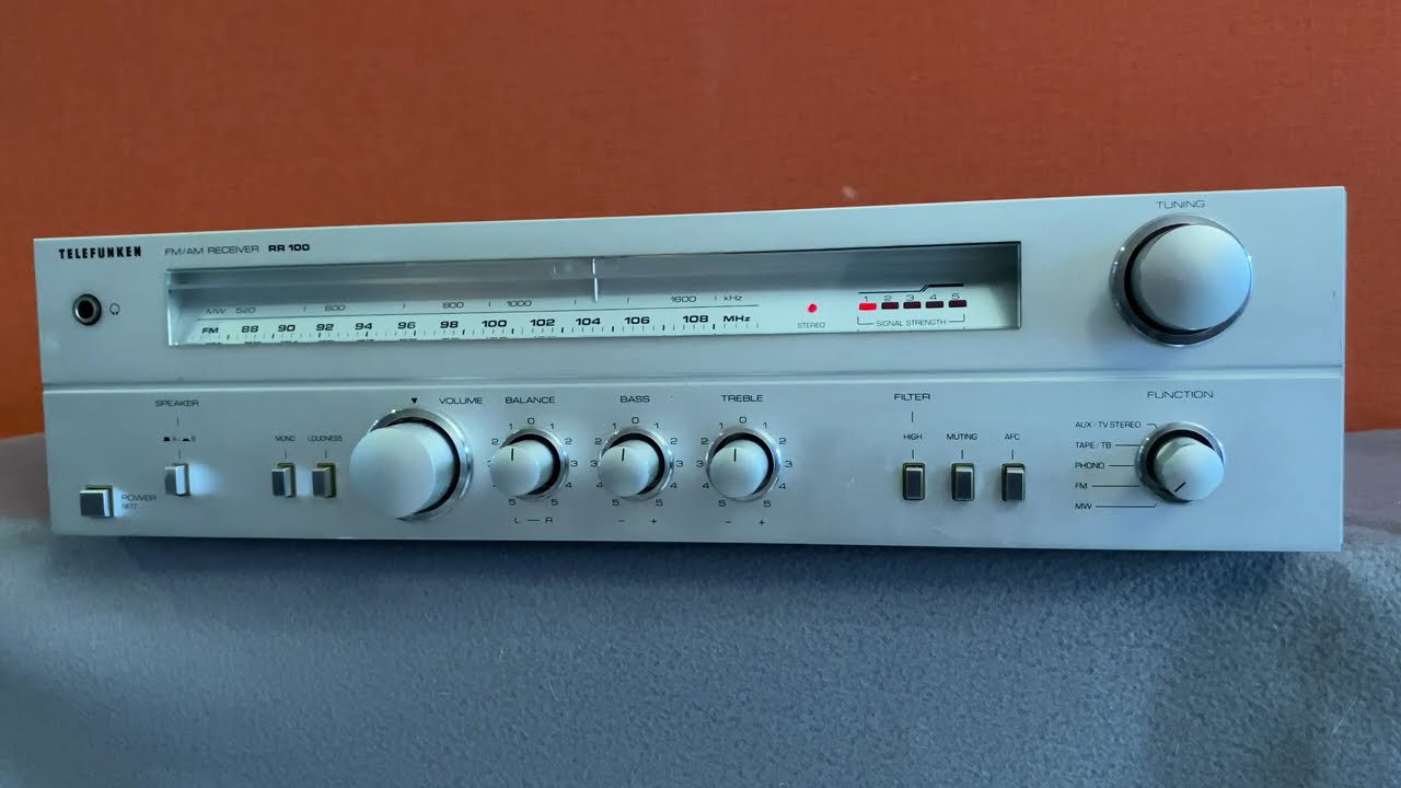 Telefunken RR100 обзор ресивера.