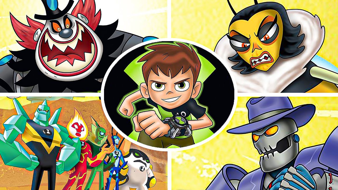 Ben 10 Reboot - All Bosses & Ending