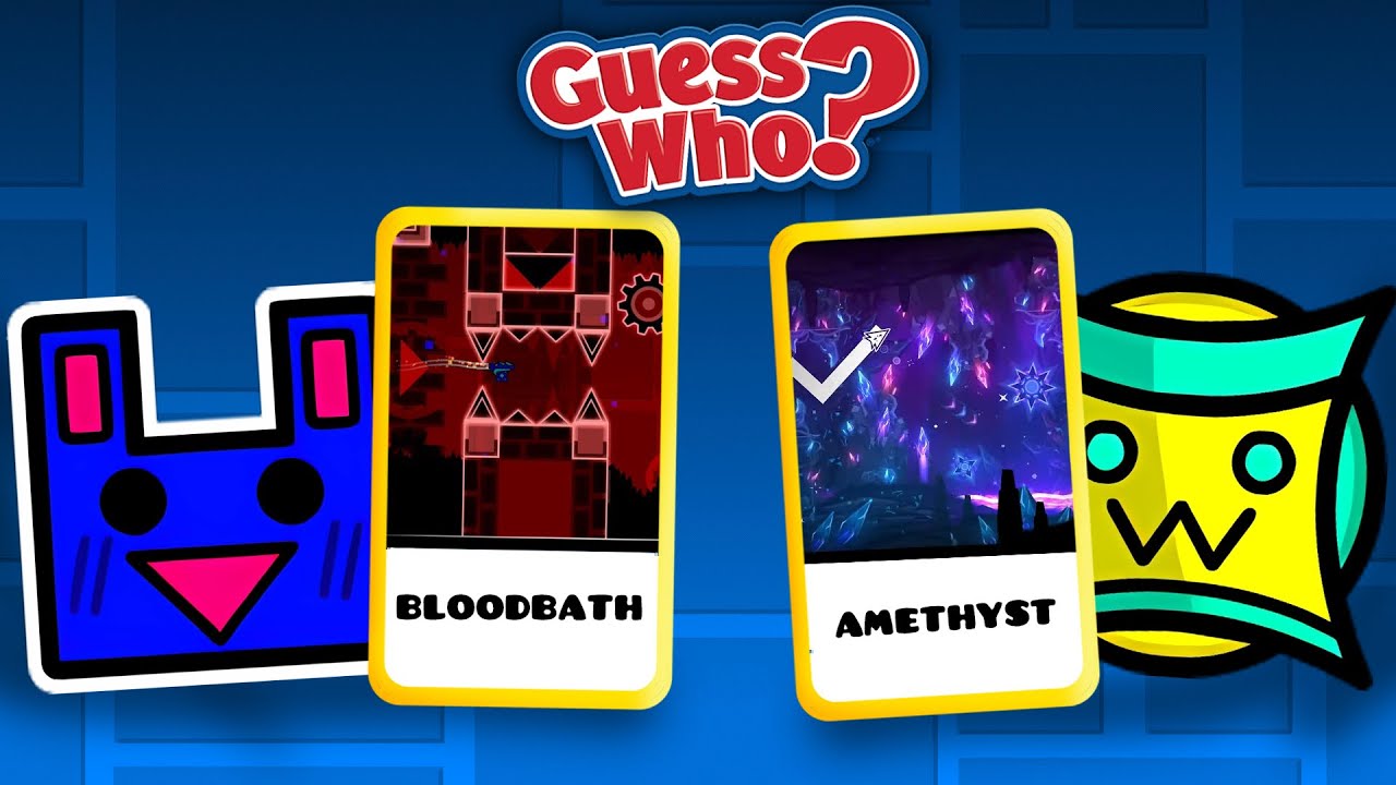 We Played GUESS WHO with EXTREME DEMONS! | Geometry Dash