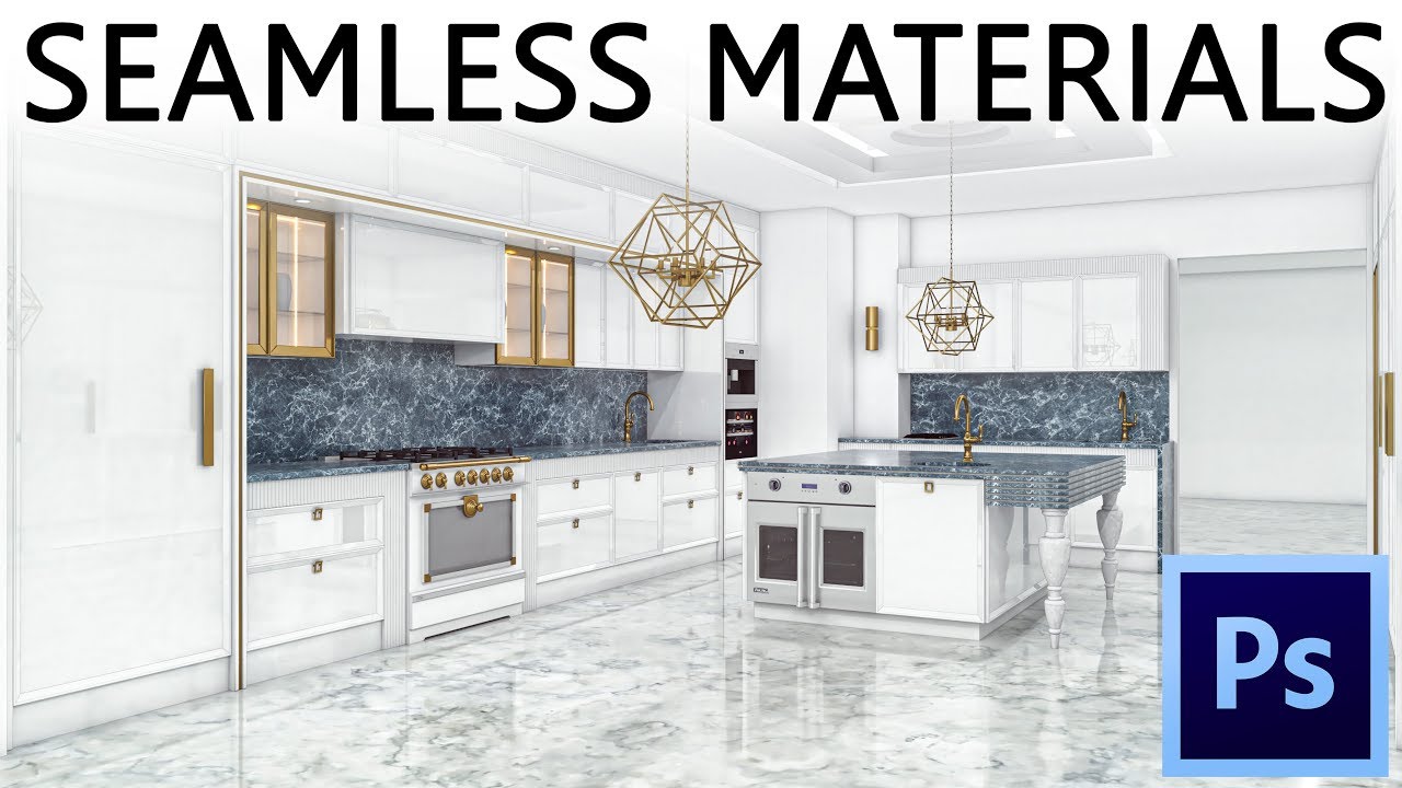 Making a SEAMLESS (tile) Material in Photoshop (tutorial)