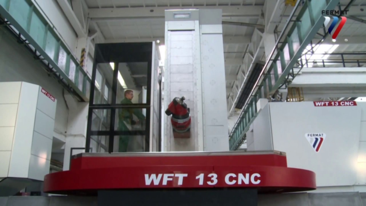 Fermat WFT13 CNC Horizontal Boring Mill w/ Kuka Robot Tool Crib  ~ This Changes Everything