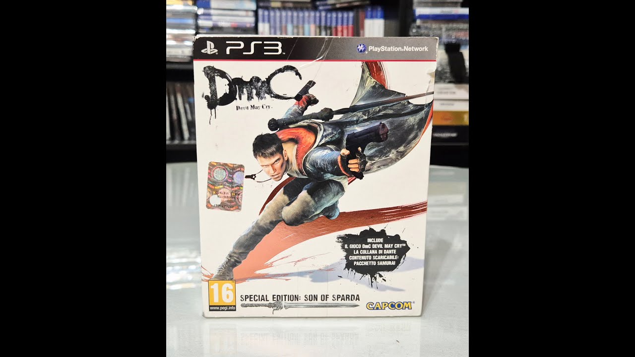 Devil May Cry Special Edition Son Of Sparda Ps3 unboxing