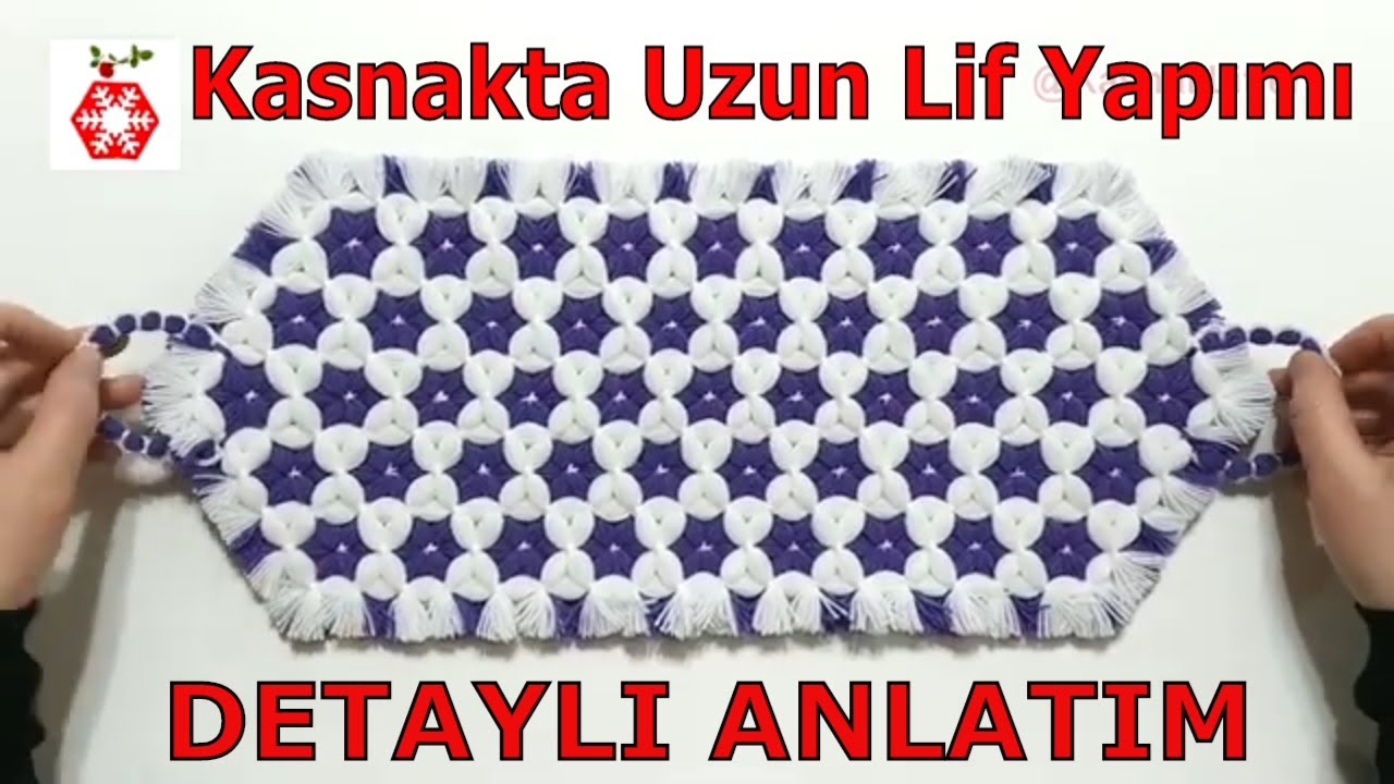 ✅ Uzun Kasnak Lif Modeli Yapılışı Detaylı Anlatım | Kasnakta Uzun Lif Nasıl Yapılır? 💙