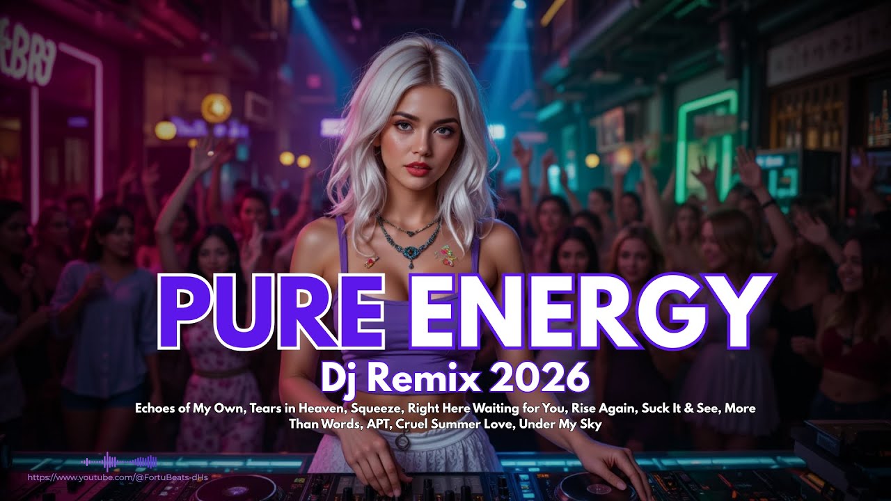 Pure Energy ⚡ | Dj Edm Nonstop Mix | Remixes by DJ FortuBeats